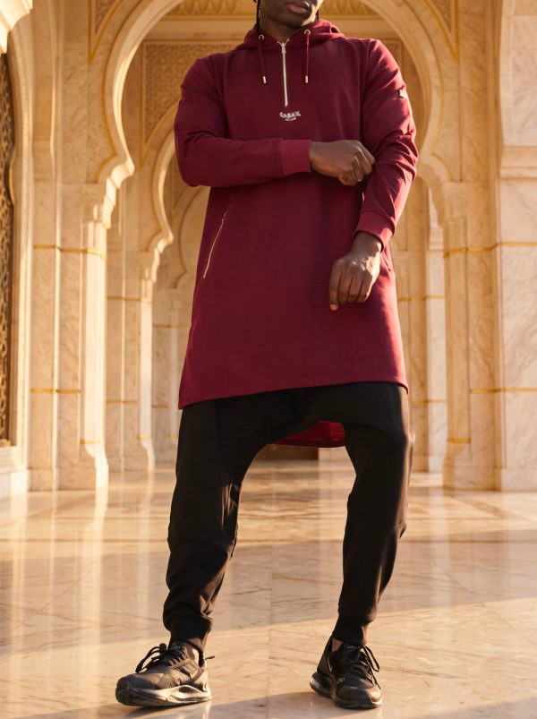 Qamis Court Basic Hoody Qaba'il