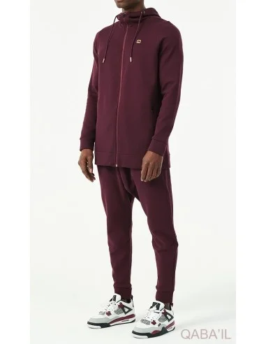 Ensemble Jacket Relaxed Qaba'il Bordeaux – Image 2
