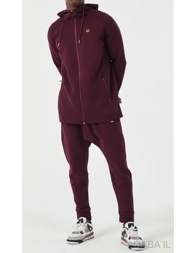 Ensemble Jacket Relaxed Qaba'il Bordeaux – Image 5