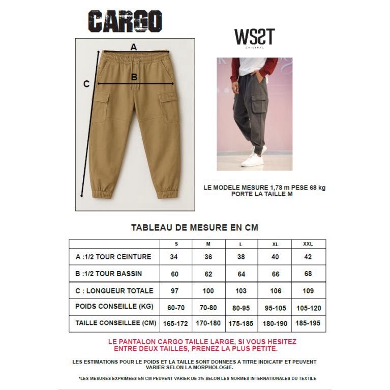 Sarouel Cargo Wassat – Image 14
