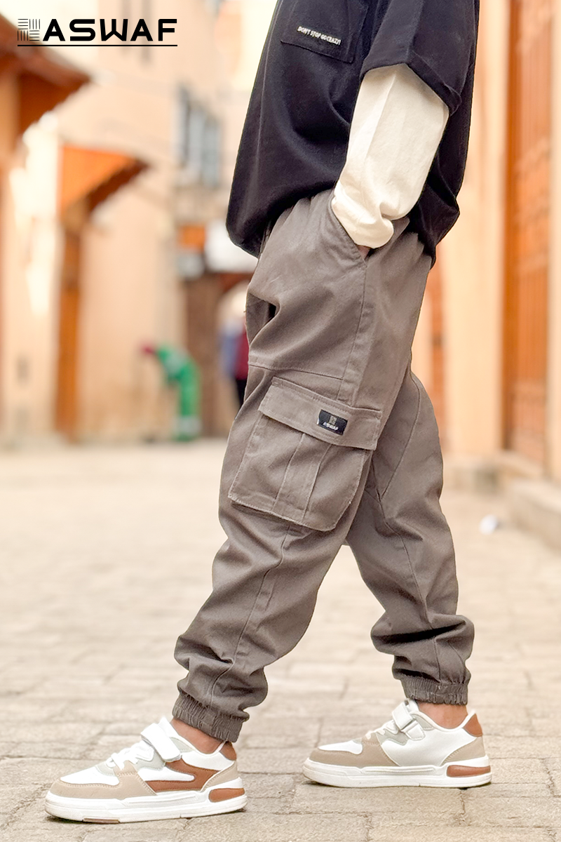 Sarouel Cargo Aswaf Enfant – Image 4